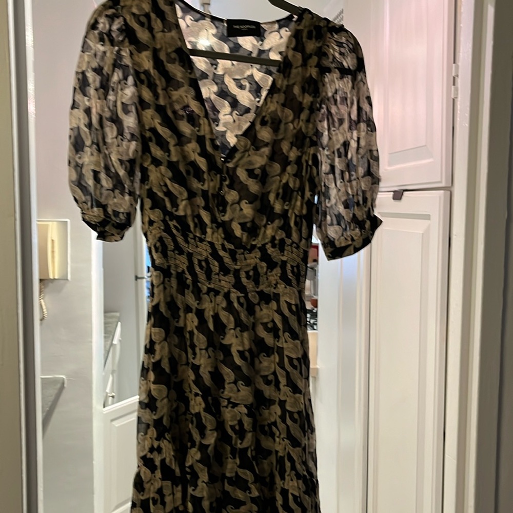 Woman’s silk dress
